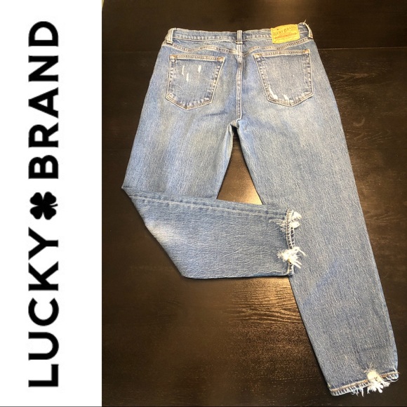 Lucky Brand Mid-Rise Sienna Slim Boyfriend Jean - Picture 3 of 5